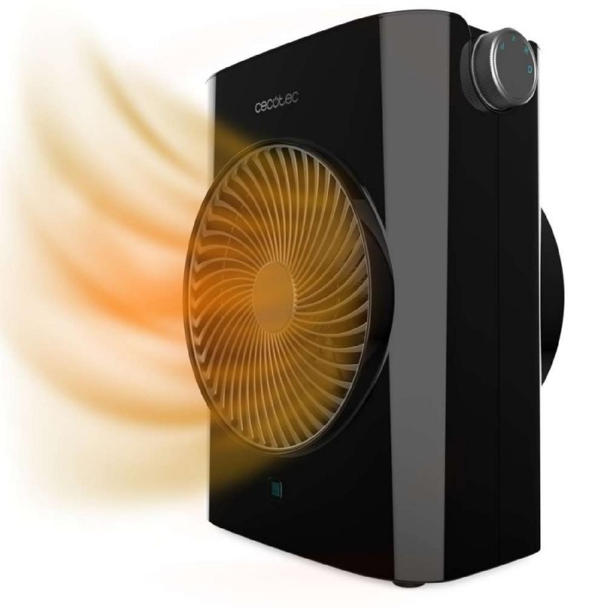 Cecotec Termoventiladores Termoventilador ReadyWarm 2070 Max Force Black