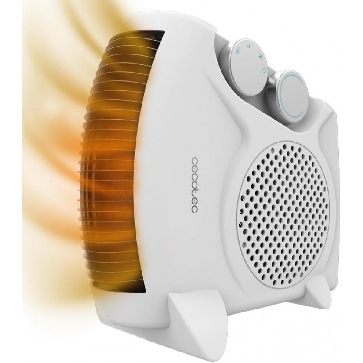 Cecotec Termoventiladores Termoventilador ReadyWarm 2000 Max Dual White