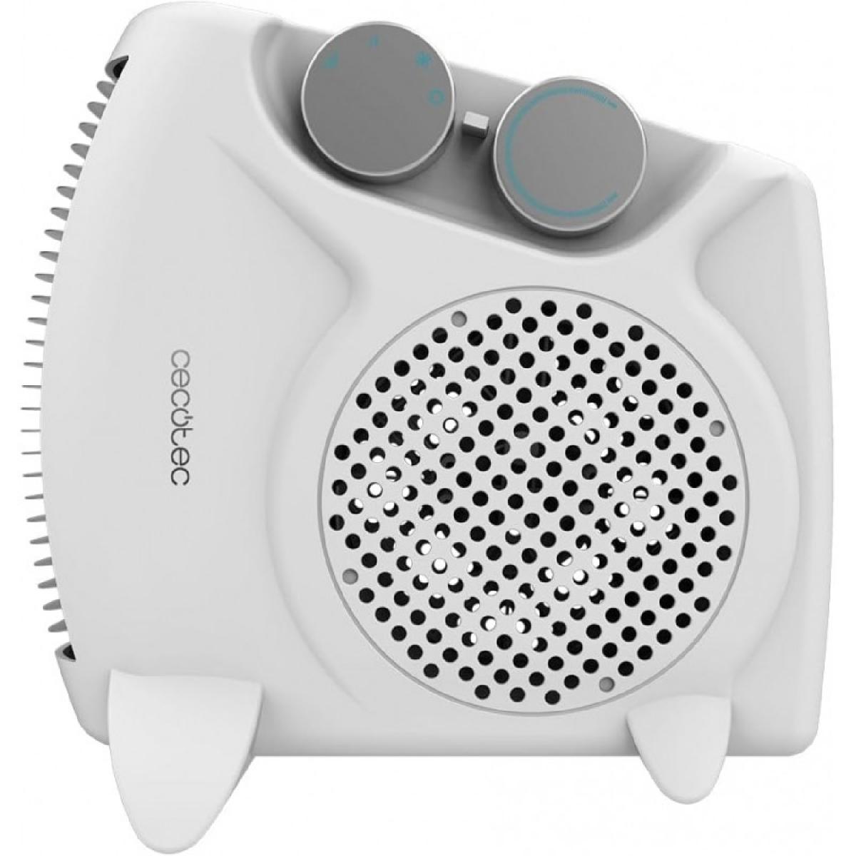 Cecotec Termoventiladores Termoventilador ReadyWarm 2000 Max Dual White