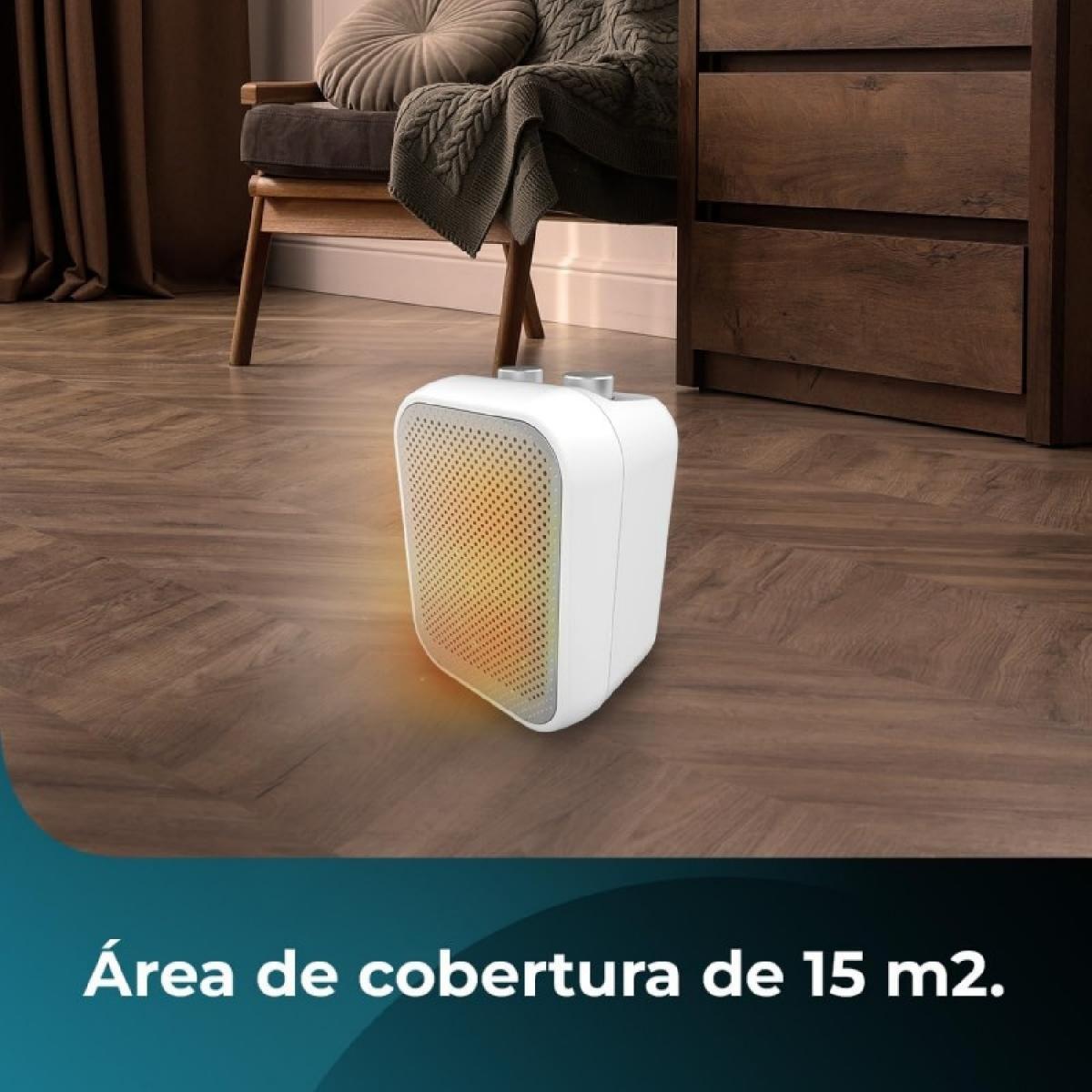 Cecotec Calefactores cerámicos de sobremesa ReadyWarm 1500 Max Ceramic White