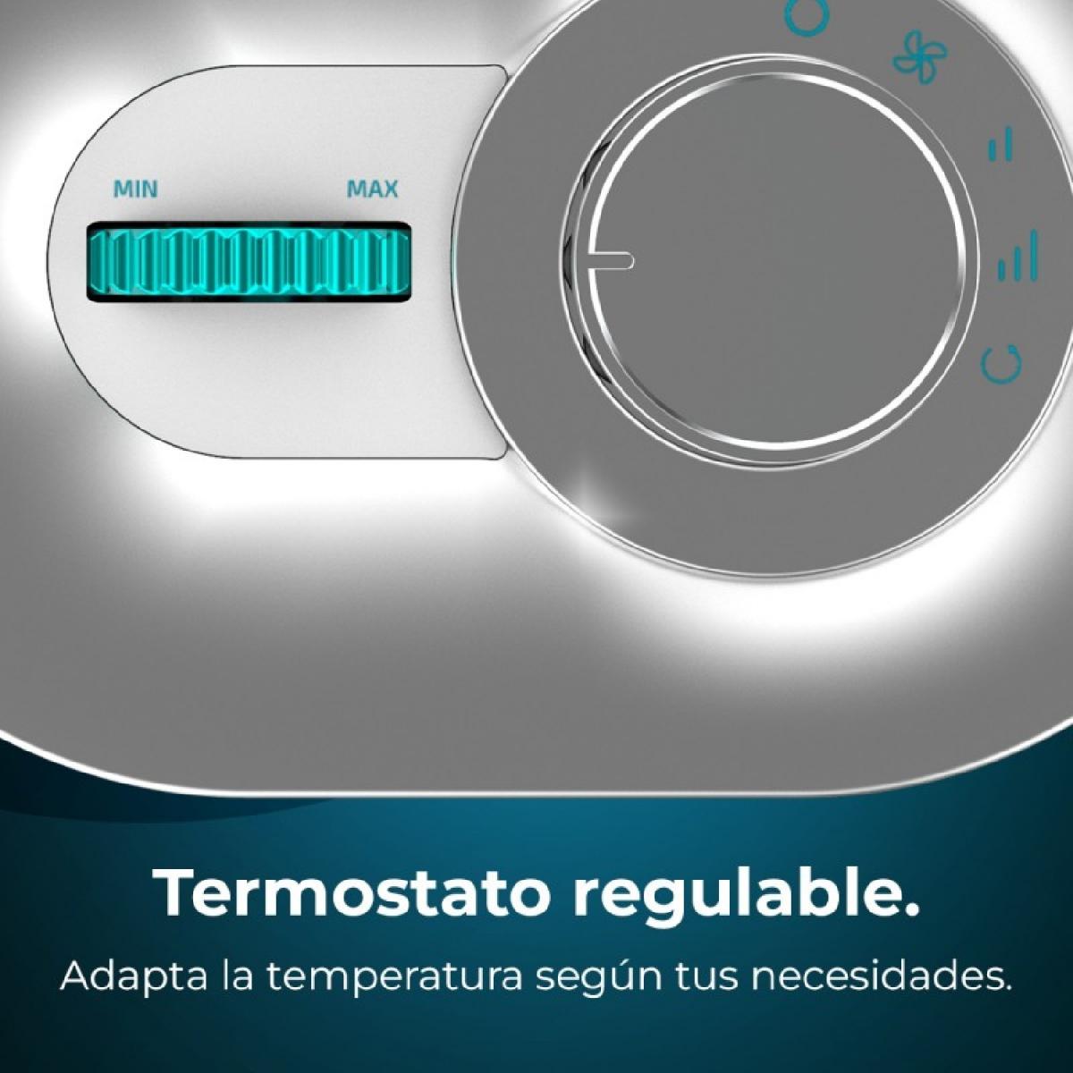 Cecotec Calefactores cerámicos de sobremesa ReadyWarm 1550 Max Ceramic Rotate White