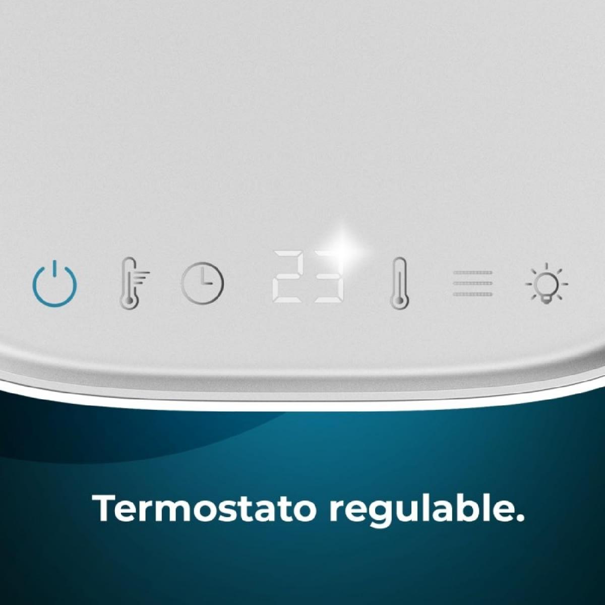 Cecotec Calefactores cerámicos de sobremesa ReadyWarm 1570 Max Ceramic Smart White