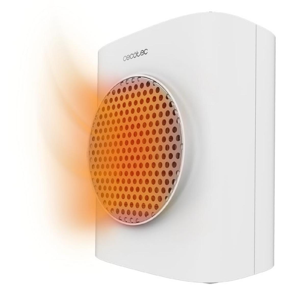 Cecotec Calefactores cerámicos de sobremesa ReadyWarm 1570 Max Ceramic Rotate Smart White