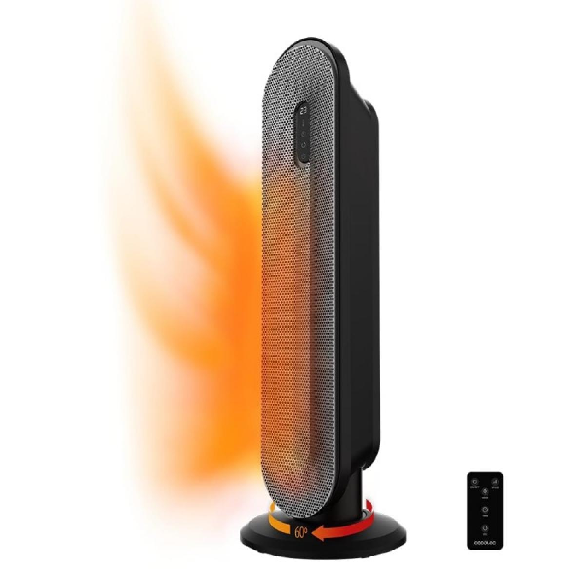 Cecotec Calefactores cerámicos de pie Calefactor cerámico ReadyWarm 2050 Max Ceramic Rotate Smart