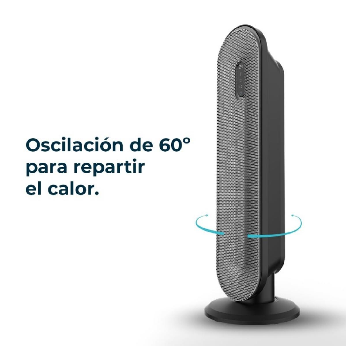 Cecotec Calefactores cerámicos de pie Calefactor cerámico ReadyWarm 2050 Max Ceramic Rotate Smart