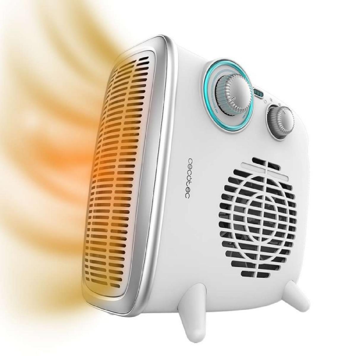 Cecotec Termoventiladores Termoventilador ReadyWarm 2070 Max Dual White
