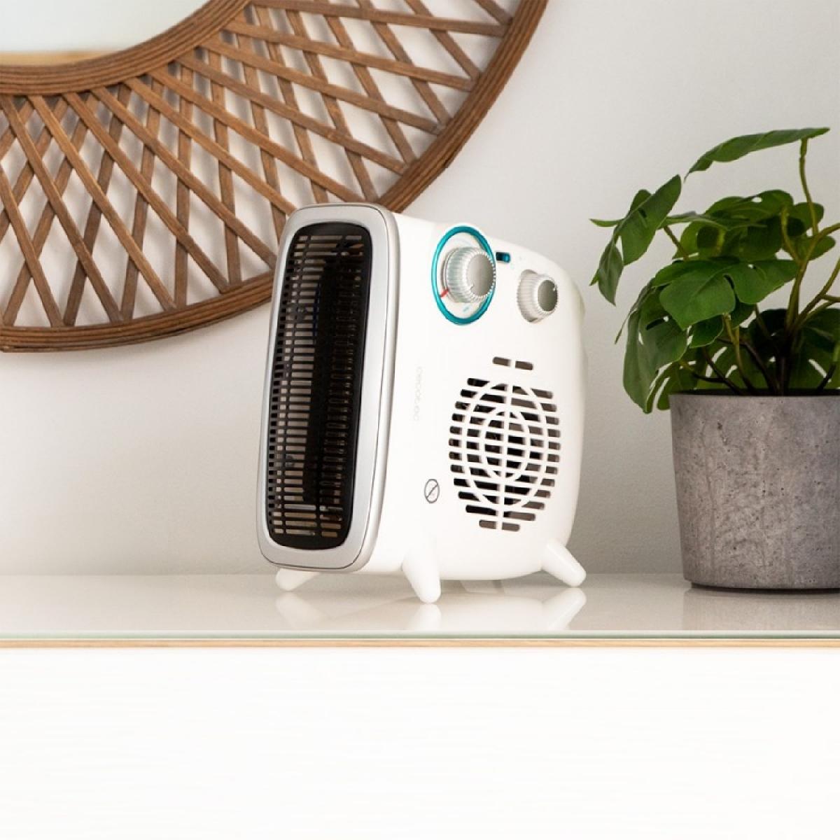 Cecotec Termoventiladores Termoventilador ReadyWarm 2070 Max Dual White