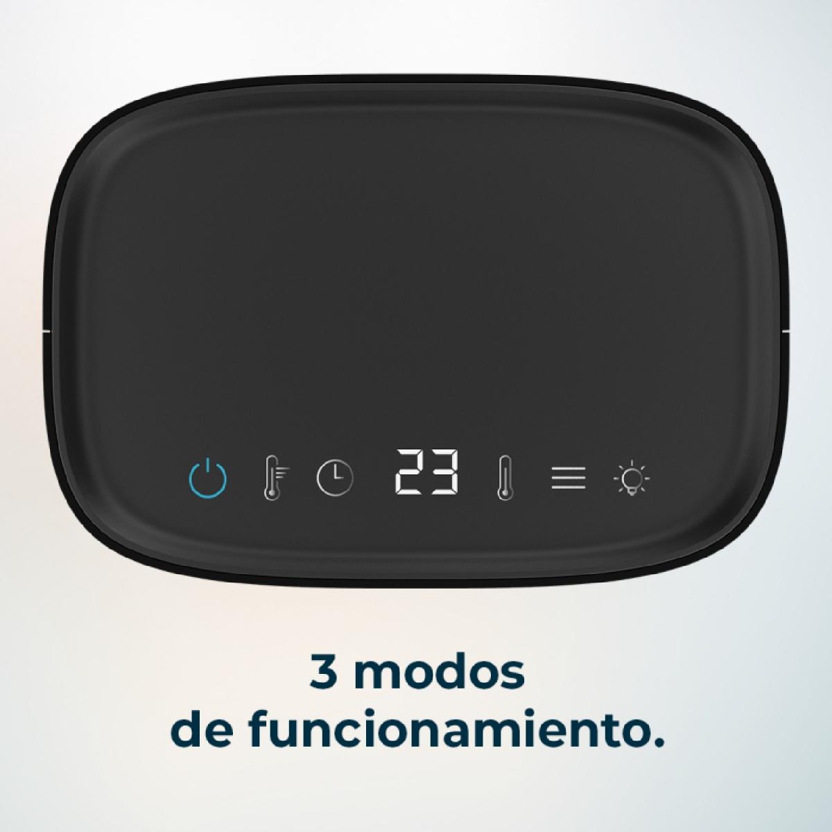 Cecotec Calefactores cerámicos de sobremesa ReadyWarm 1570 Max Ceramic Smart Black