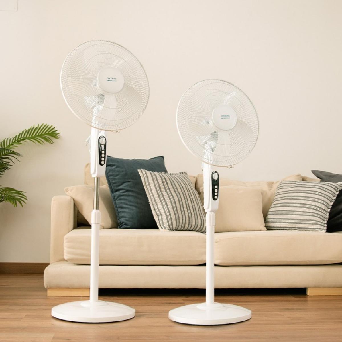 Cecotec Ventiladores de pie EnergySilence 515 MaxFlow White
