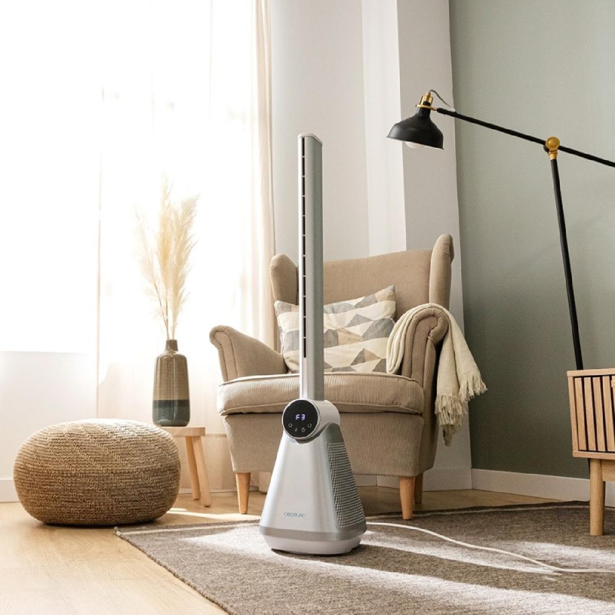 Cecotec Ventiladores de torre EnergySilence 9890 Skyline Bladeless