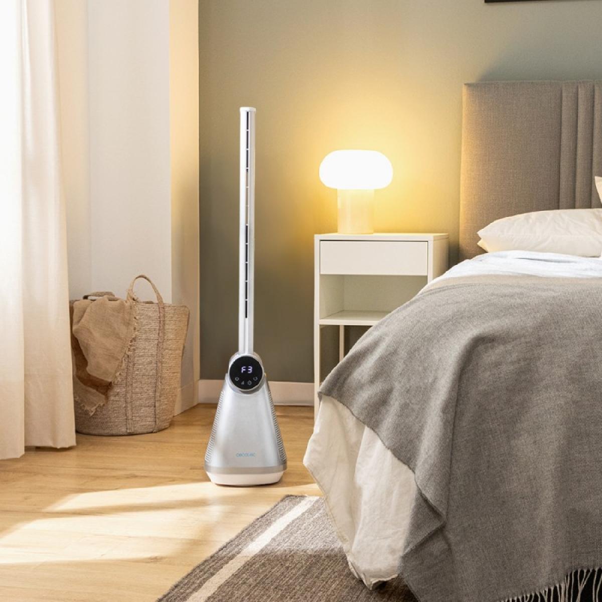 Cecotec Ventiladores de torre EnergySilence 9890 Skyline Bladeless