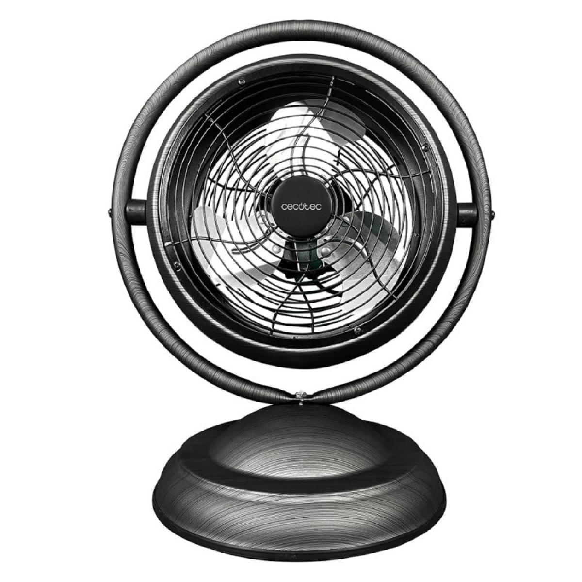 Cecotec Ventiladores de sobremesa EnergySilence 1000 RetroDesk Wood