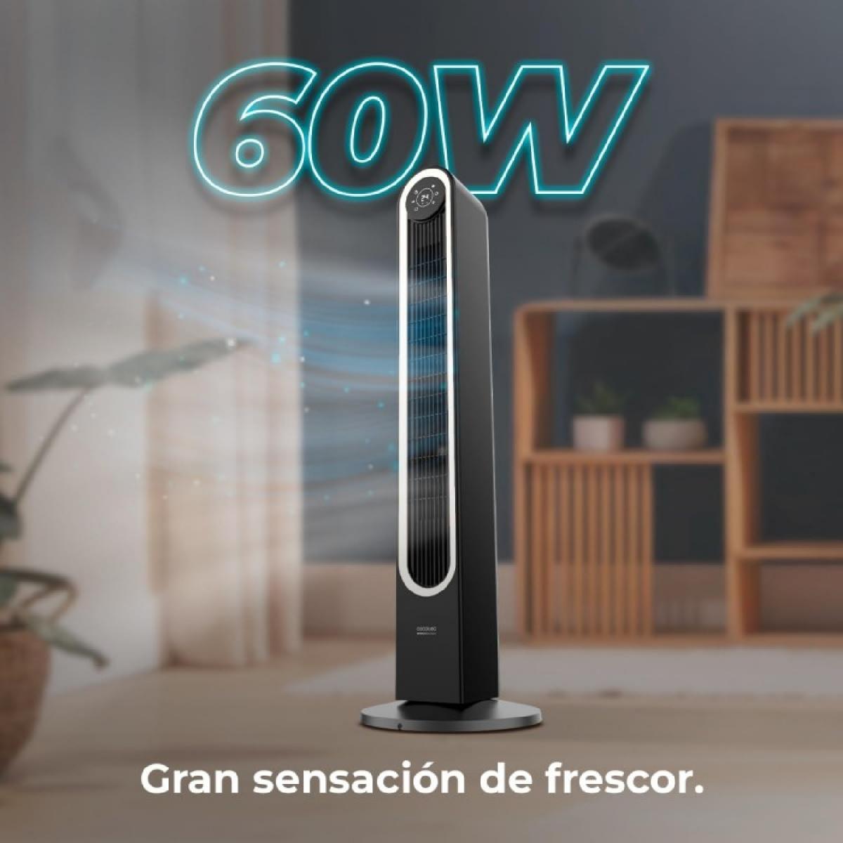 Cecotec Ventiladores de torre EnergySilence 9090 Skyline Smart Light