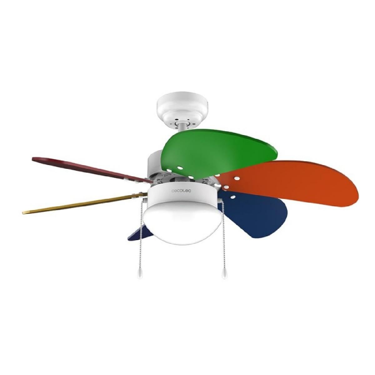 Cecotec Ventiladores de techo con luz EnergySilence Aero 360 ColorFull