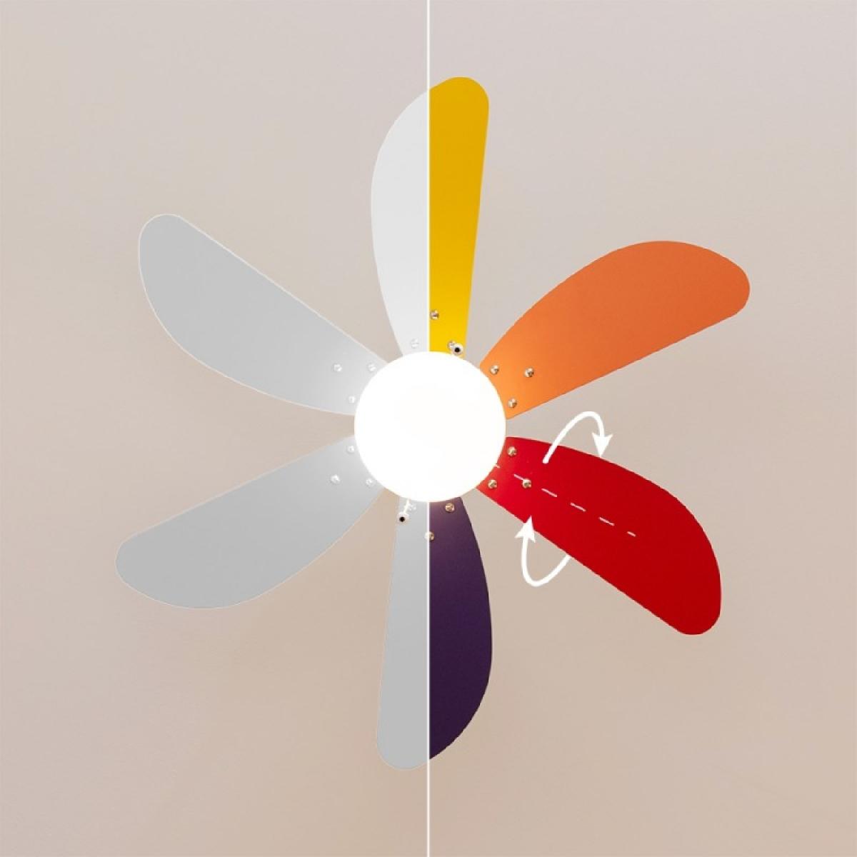 Cecotec Ventiladores de techo con luz EnergySilence Aero 360 ColorFull