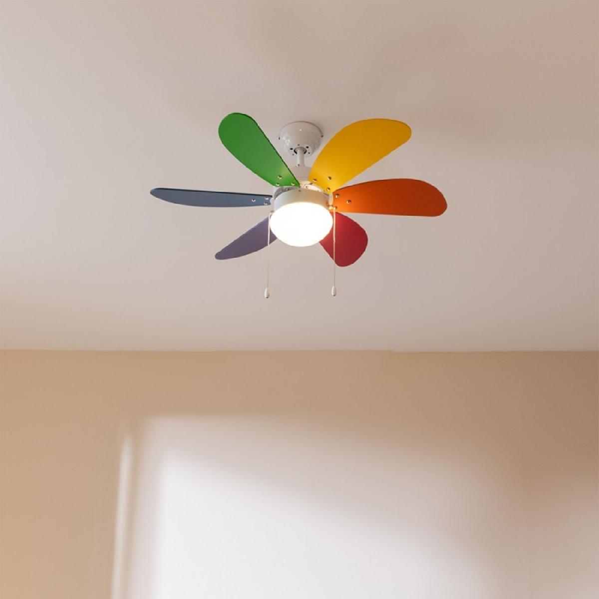 Cecotec Ventiladores de techo con luz EnergySilence Aero 360 ColorFull