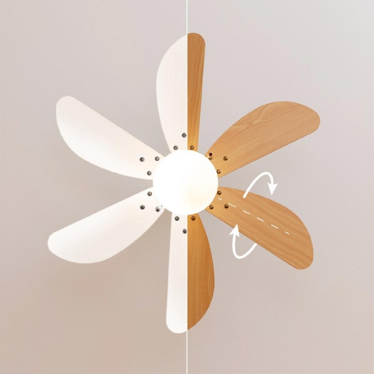 Cecotec Ventiladores de techo con luz EnergySilence Aero 360 Black&Wood