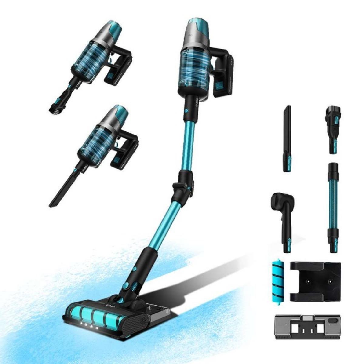 Cecotec Aspiradores verticales BLDC Conga Rockstar 7500 Astral ErgoWet Animal