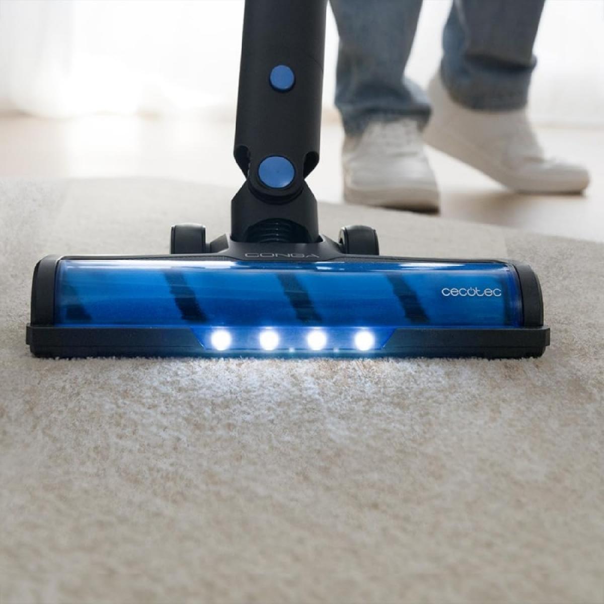 Cecotec Aspiradores verticales BLDC Conga Rockstar 8500 Infinity ErgoWet Animal Turbo