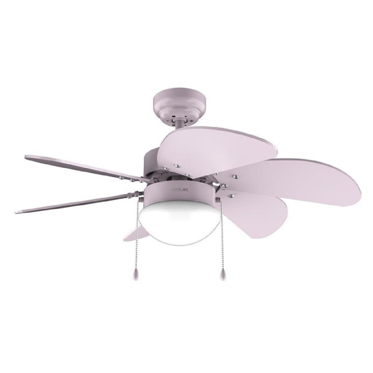 Cecotec Ventiladores de techo con luz EnergySilence Aero 3600 Vision Full Purple