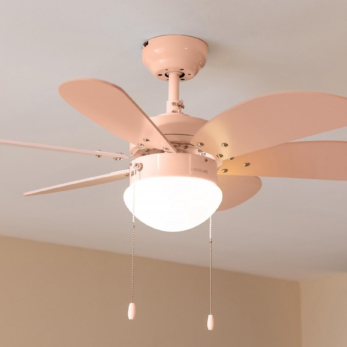 Cecotec Ventiladores de techo con luz EnergySilence Aero 3600 Vision Full Nude