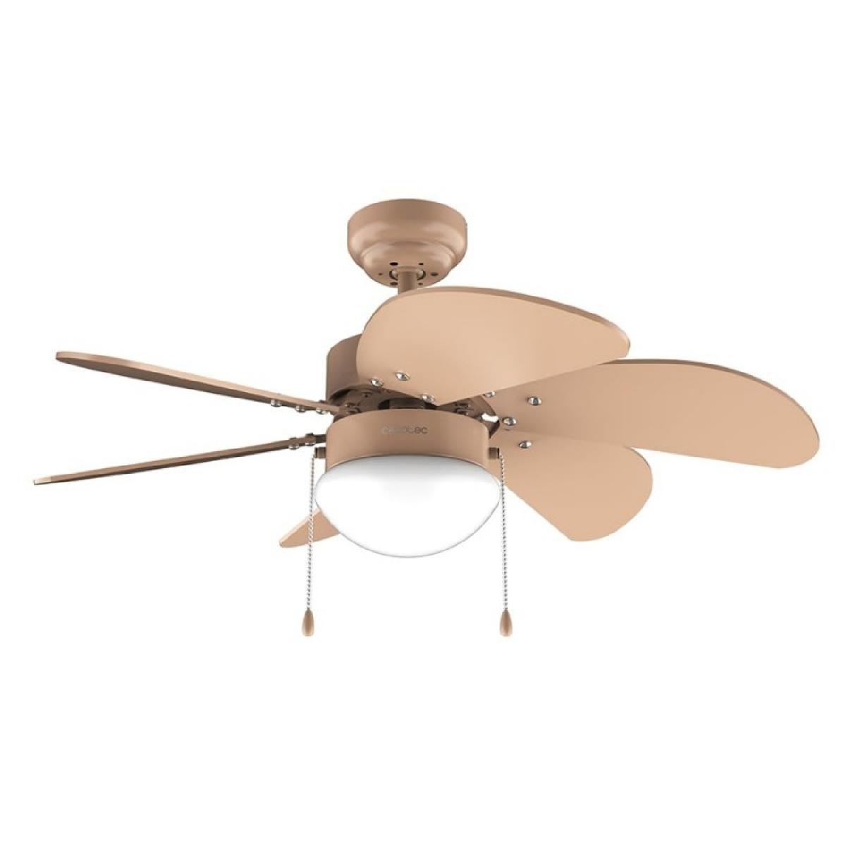 Cecotec Ventiladores de techo con luz EnergySilence Aero 3600 Vision Full Orange