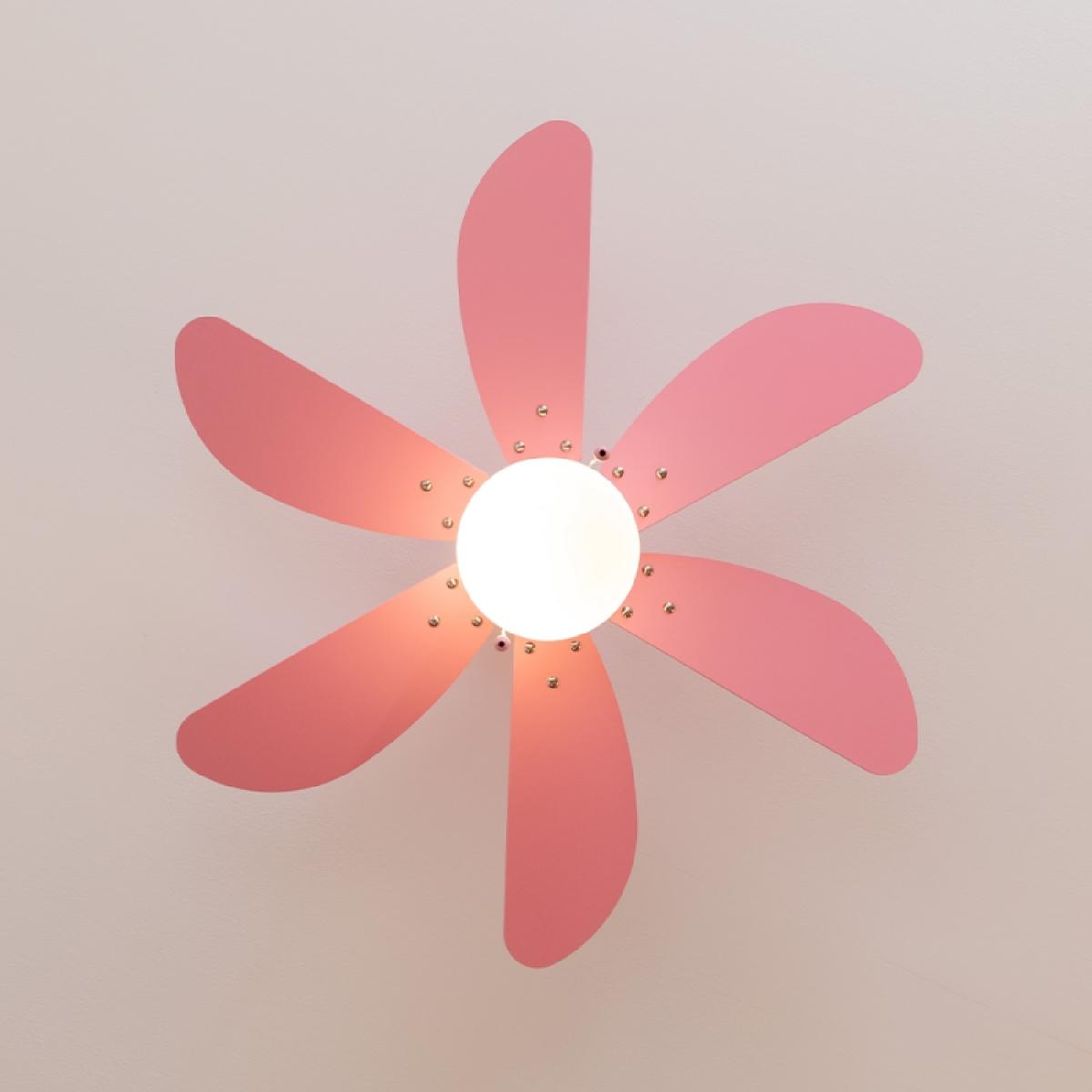 Cecotec Ventiladores de techo con luz EnergySilence Aero 3600 Vision Full Pink