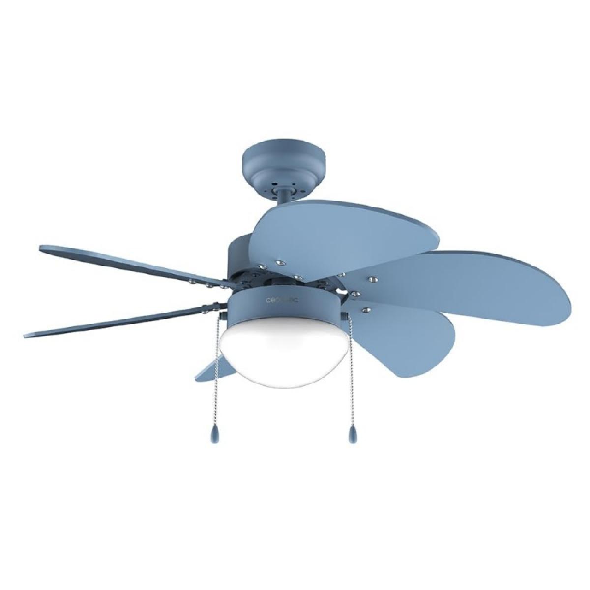 Cecotec Ventiladores de techo con luz EnergySilence Aero 3600 Vision Full Blue