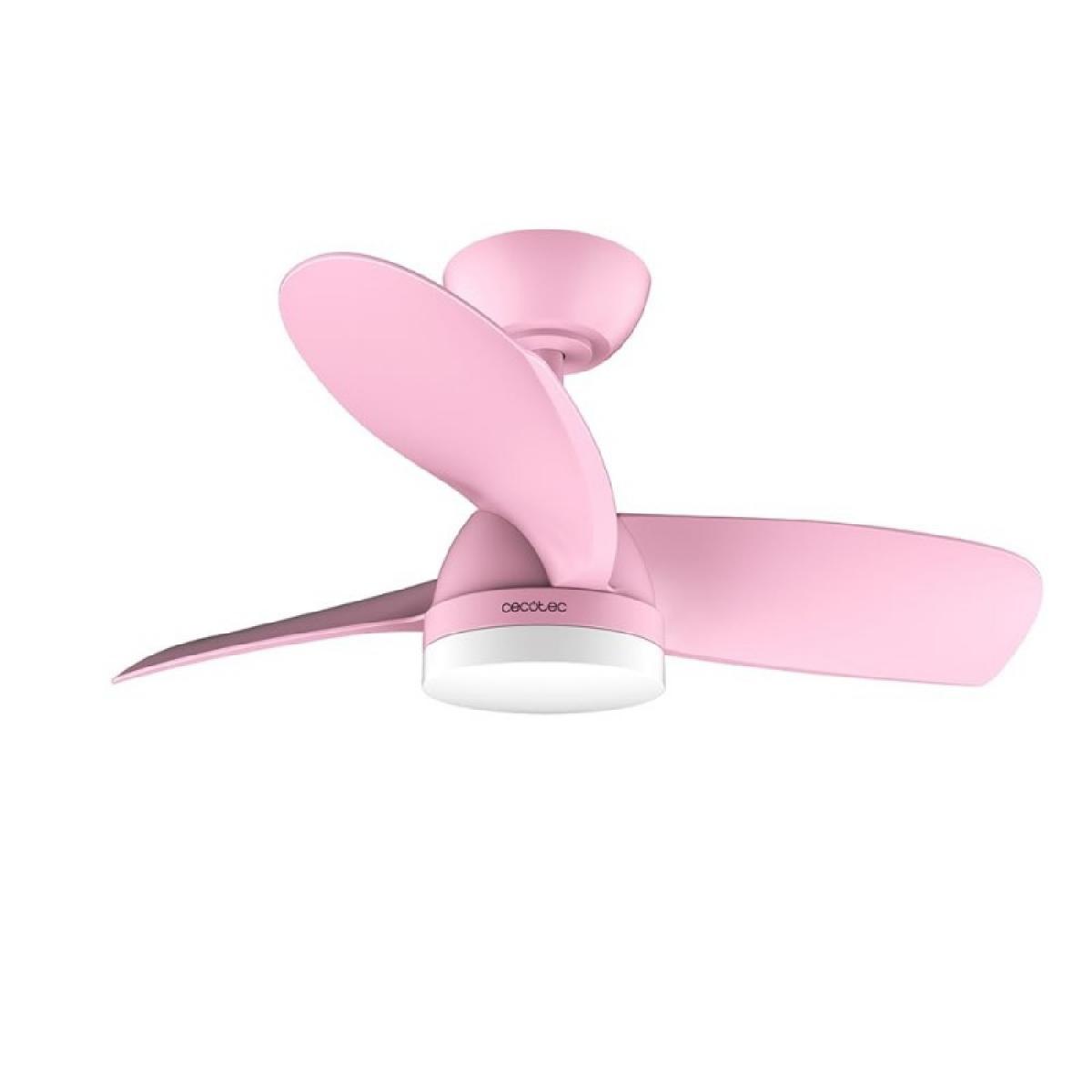 Cecotec Ventiladores de techo con luz EnergySilence Aero 3050 Pink