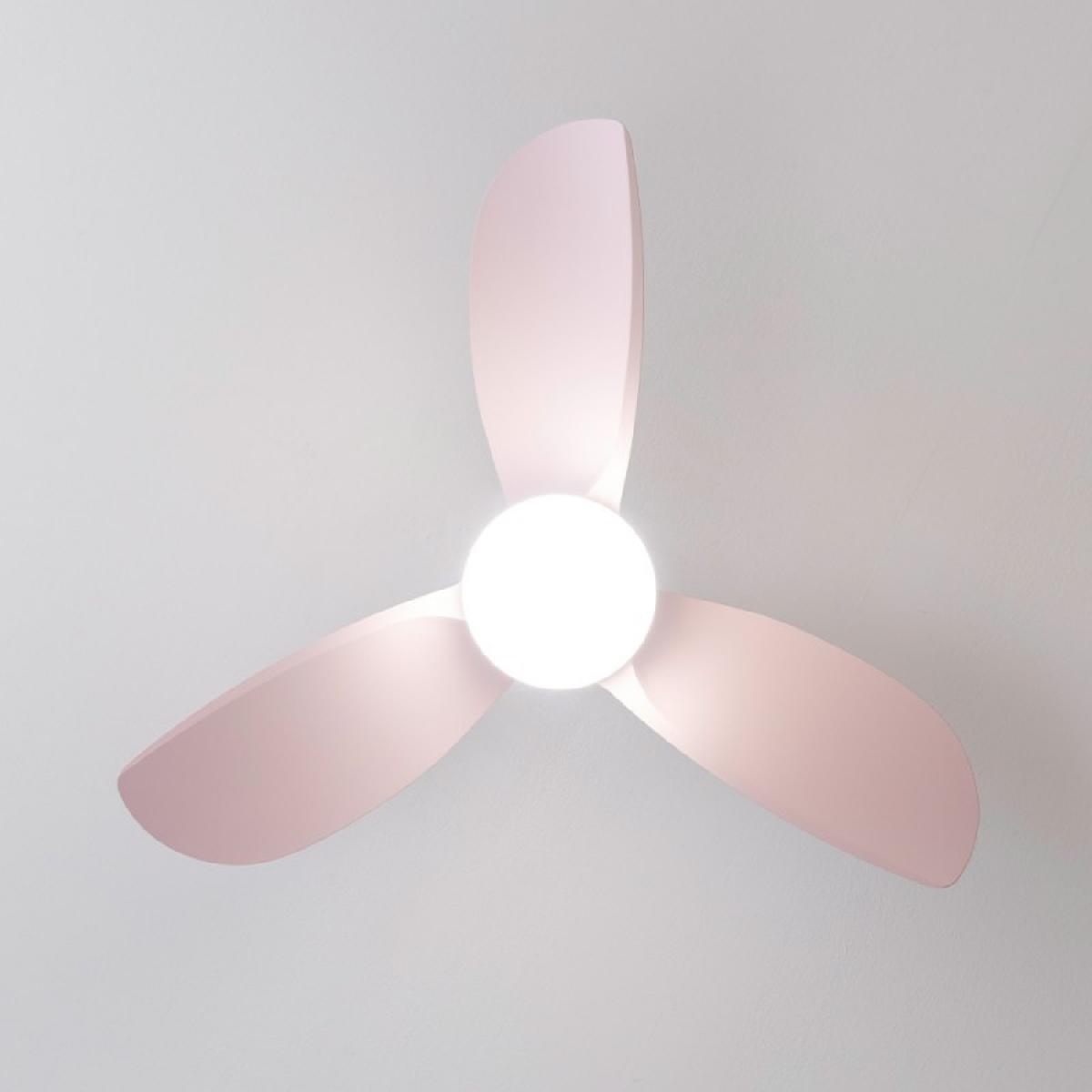 Cecotec Ventiladores de techo con luz EnergySilence Aero 3050 Pink