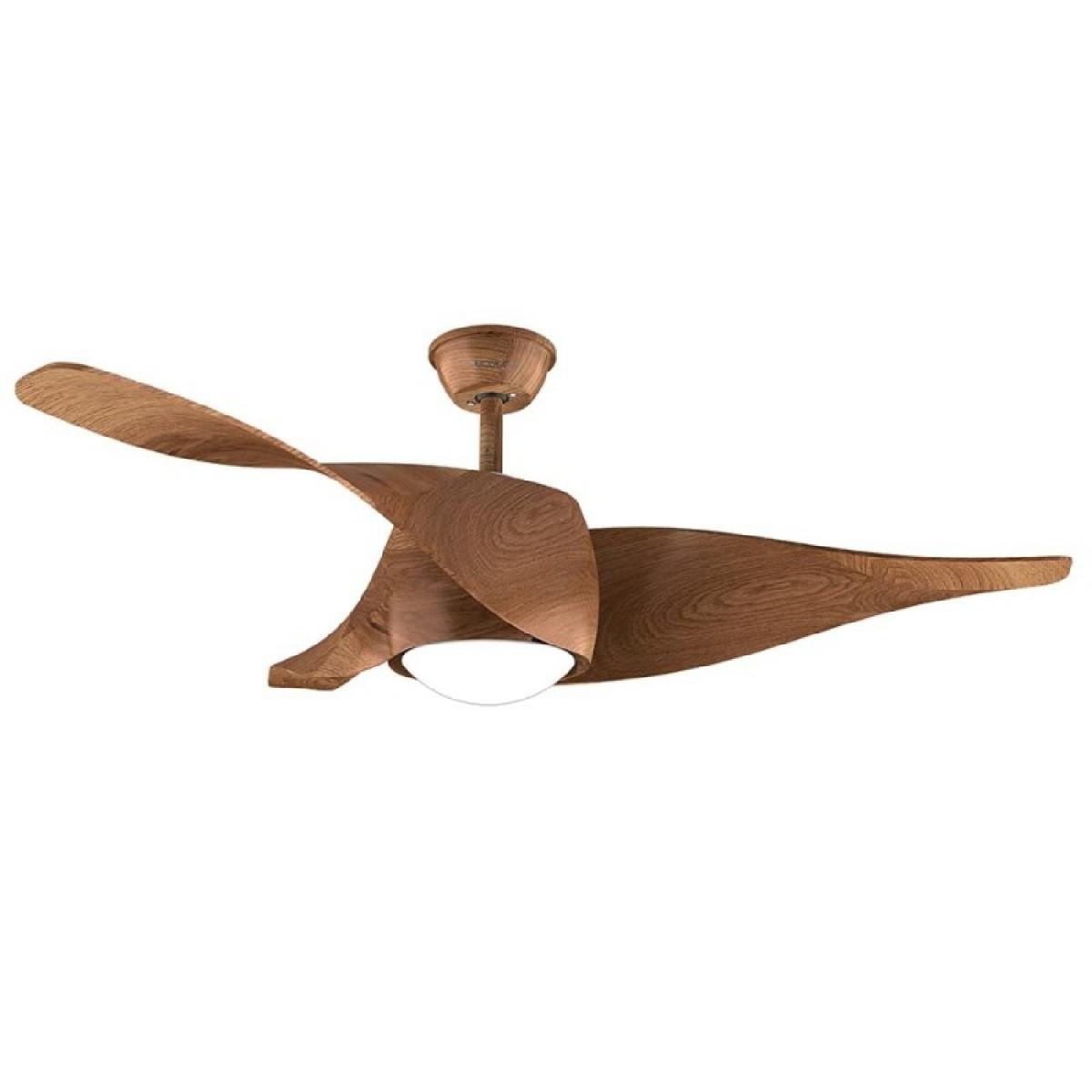Cecotec Ventiladores de techo con luz EnergySilence Aero 5290 BlackWood