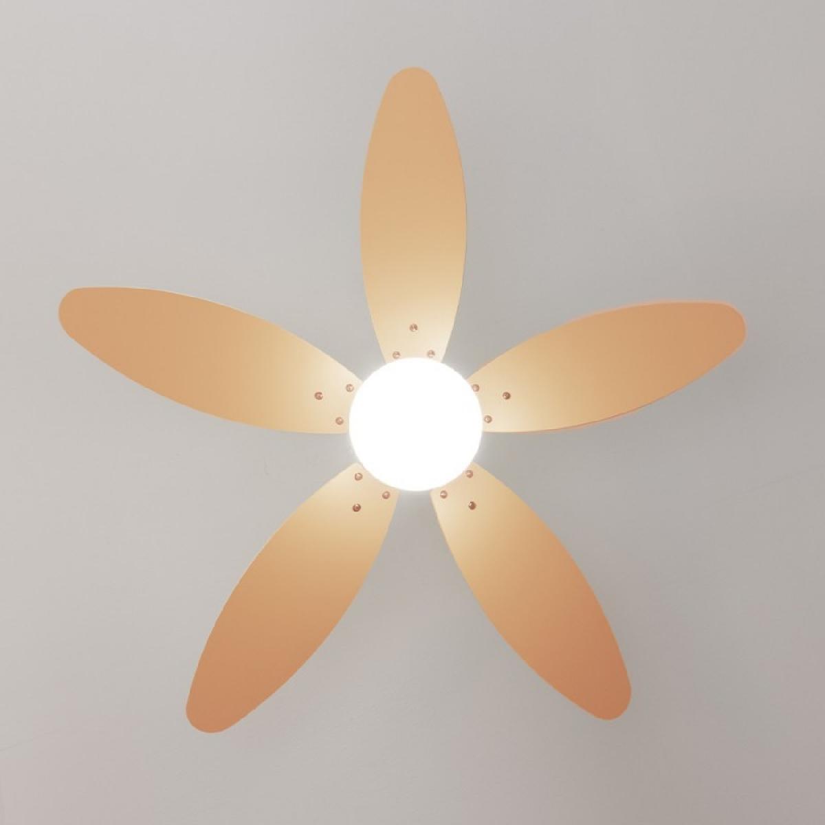 Cecotec Ventiladores de techo con luz EnergySilence Aero 4260 Full Orange