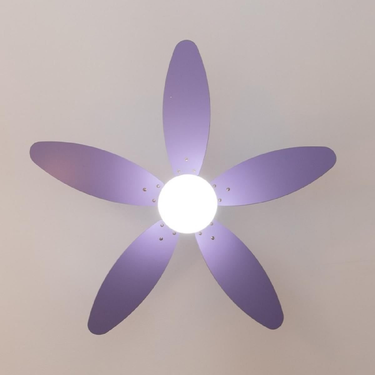 Cecotec Ventiladores de techo con luz EnergySilence Aero 4260 Full Purple