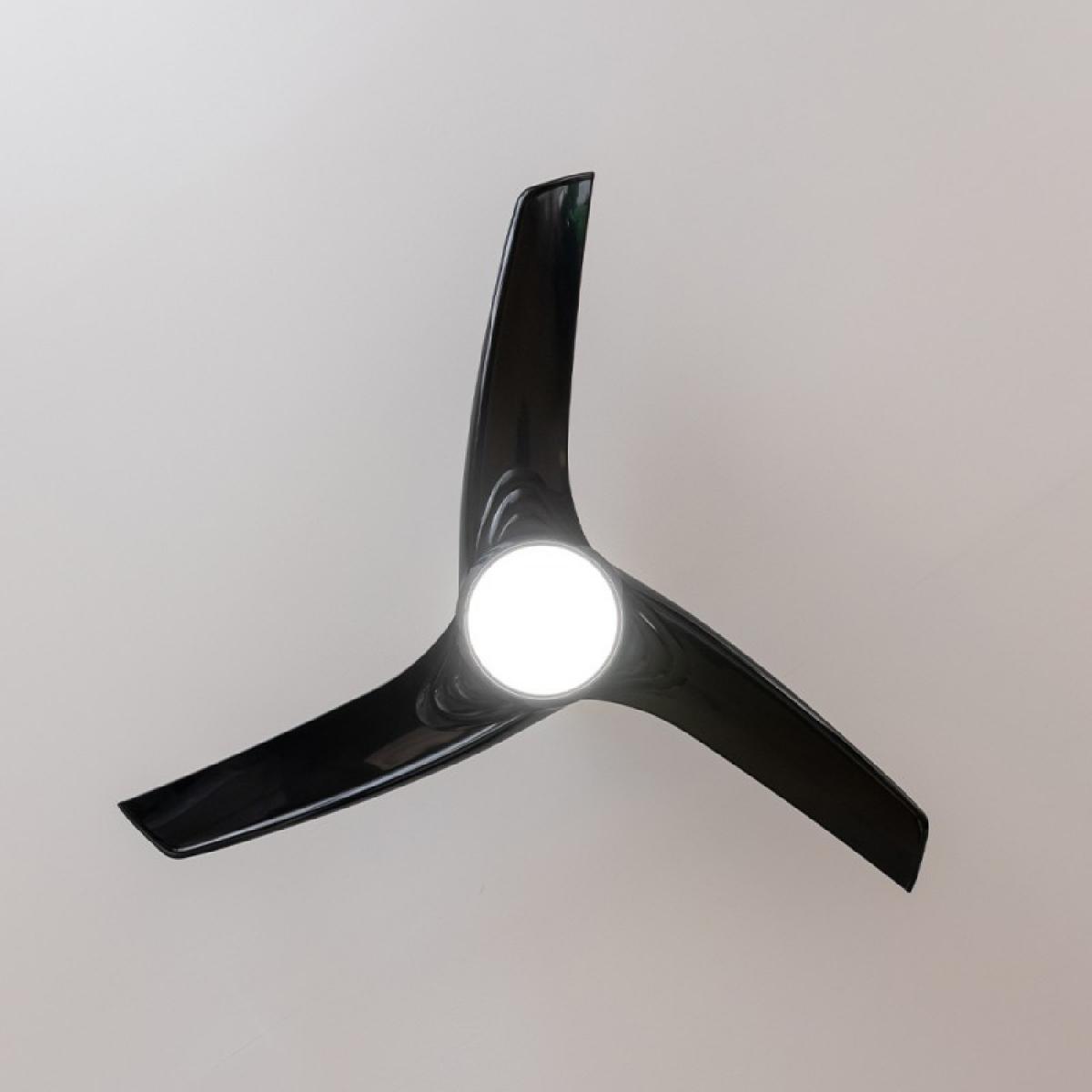 Cecotec Ventiladores de techo con luz EnergySilence Aero 560 IronBlack