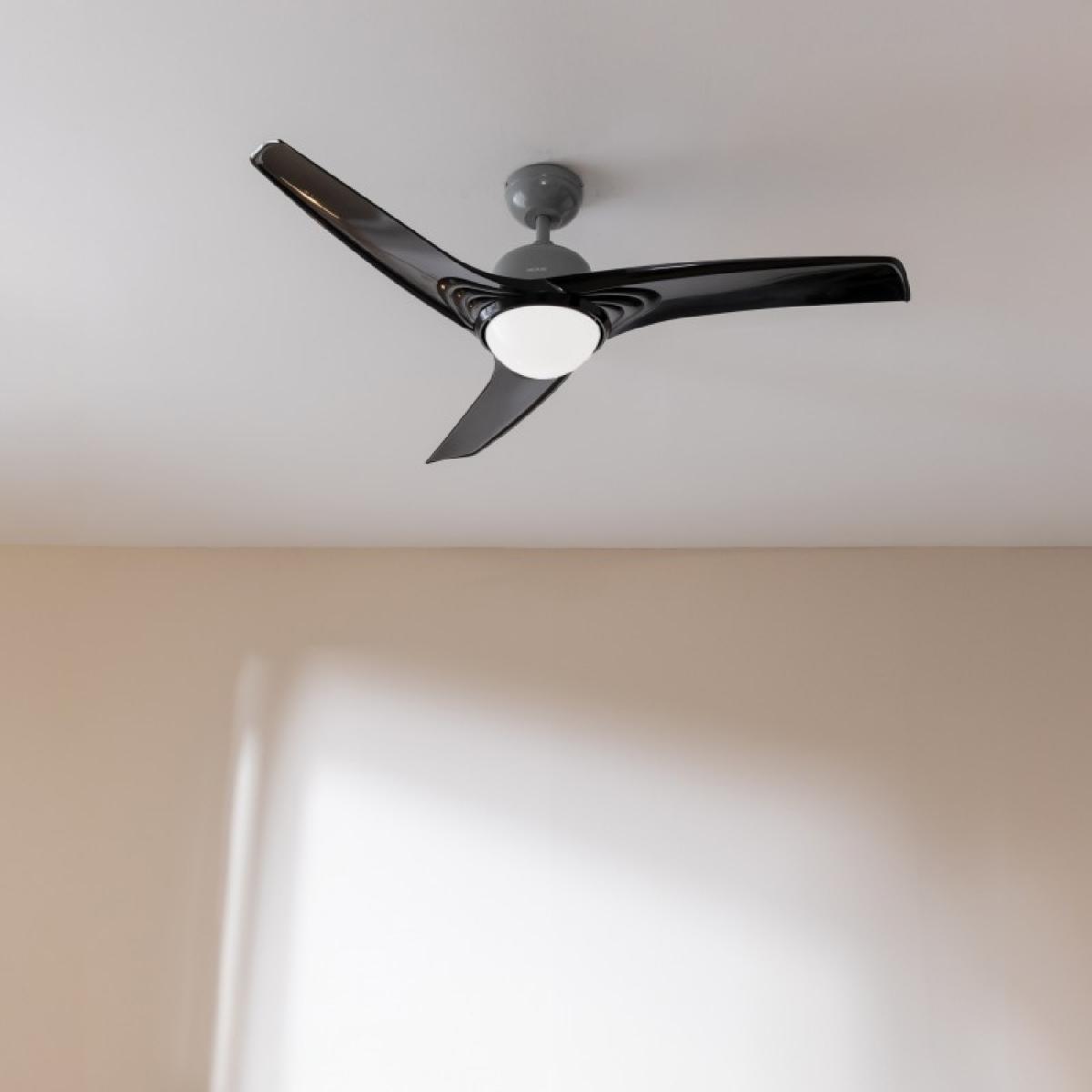 Cecotec Ventiladores de techo con luz EnergySilence Aero 560 IronBlack