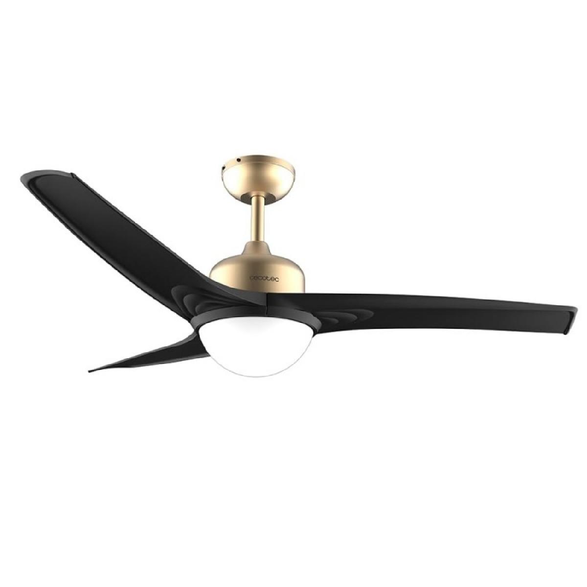 Cecotec Ventiladores de techo con luz EnergySilence Aero 560 GoldBlack