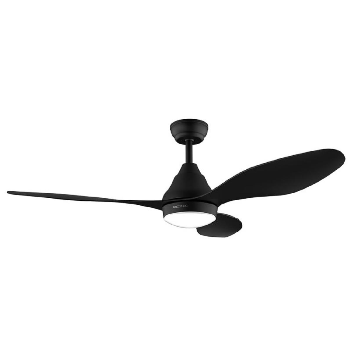 Cecotec Ventiladores de techo con luz EnergySilence Aero 5200 Black