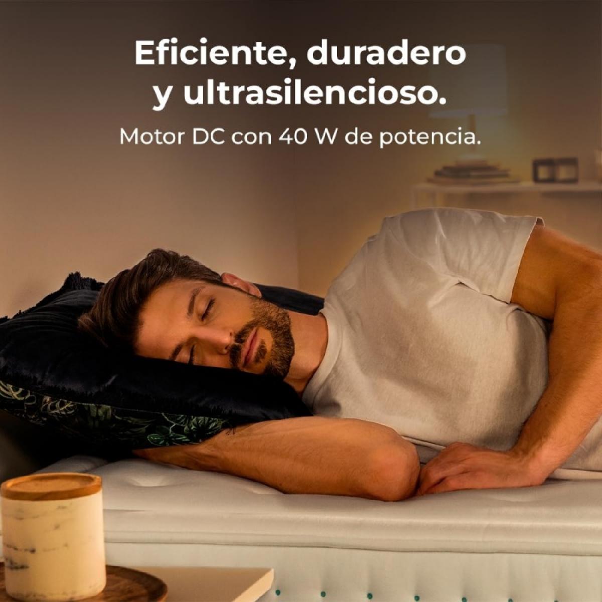Cecotec Ventiladores de techo con luz EnergySilence Aero 5285 Sun BlackTransparent