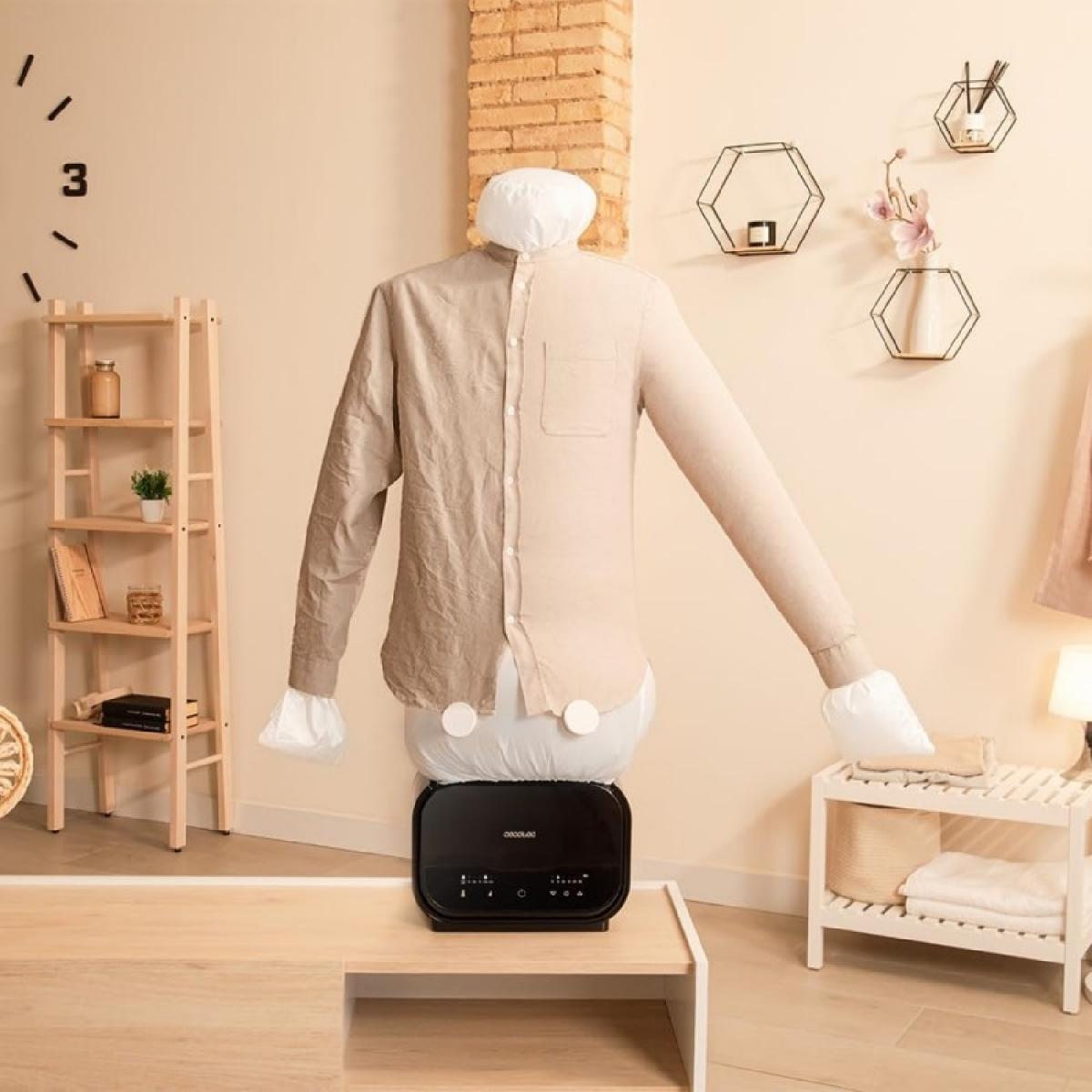 Cecotec Robot de planchado y secado Maniquí de planchado y secado IronHero 1200 Mannequin Dry
