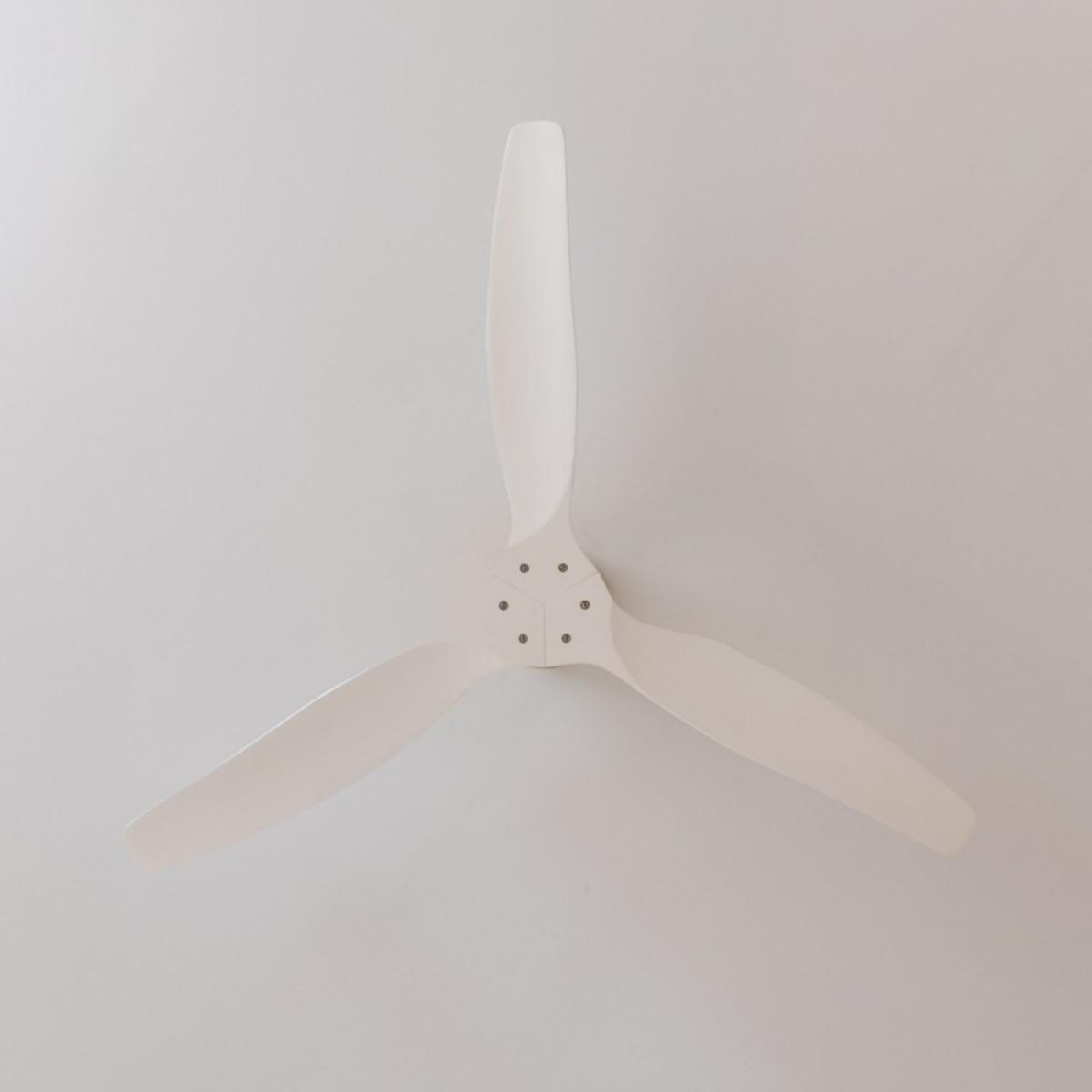 Cecotec Ventiladores de techo sin luz EnergySilence Aero 5500 Aqua GoldWhiteWood Connected