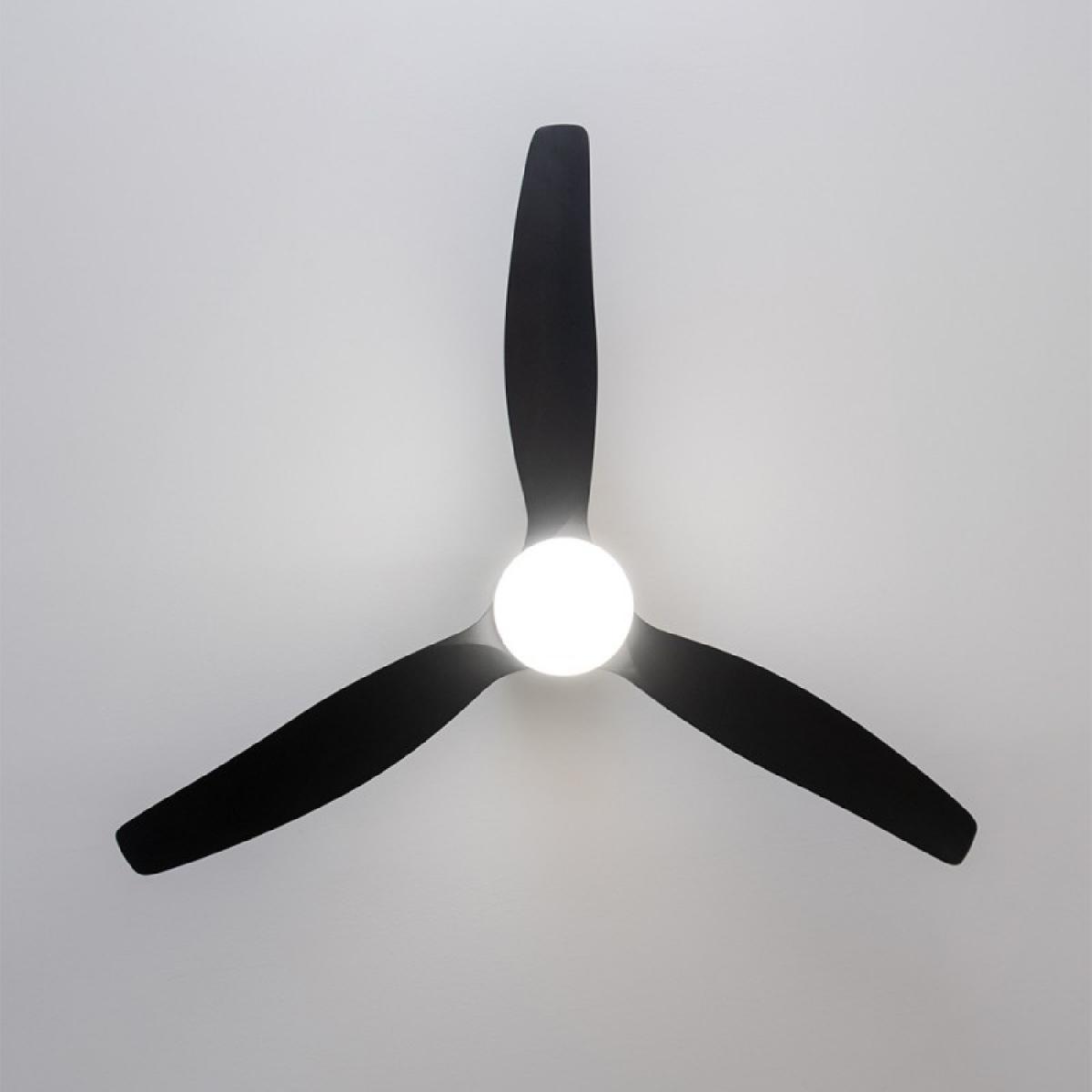 Cecotec Ventiladores de techo con luz EnergySilence Aero 5600 Aqua GoldBlack Connected