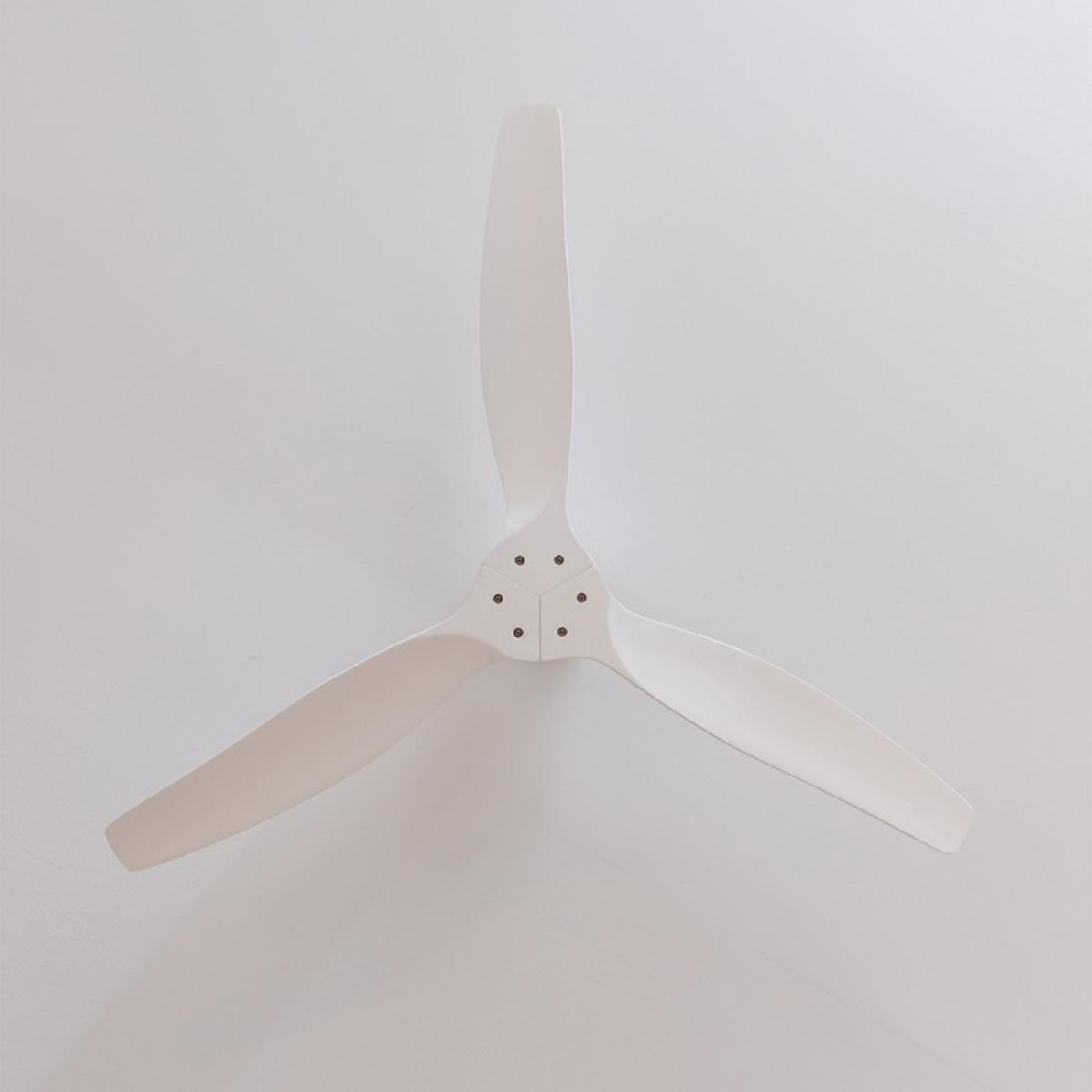 Cecotec Ventiladores de techo sin luz EnergySilence Aero 5600 Aqua IronWhiteWood Connected