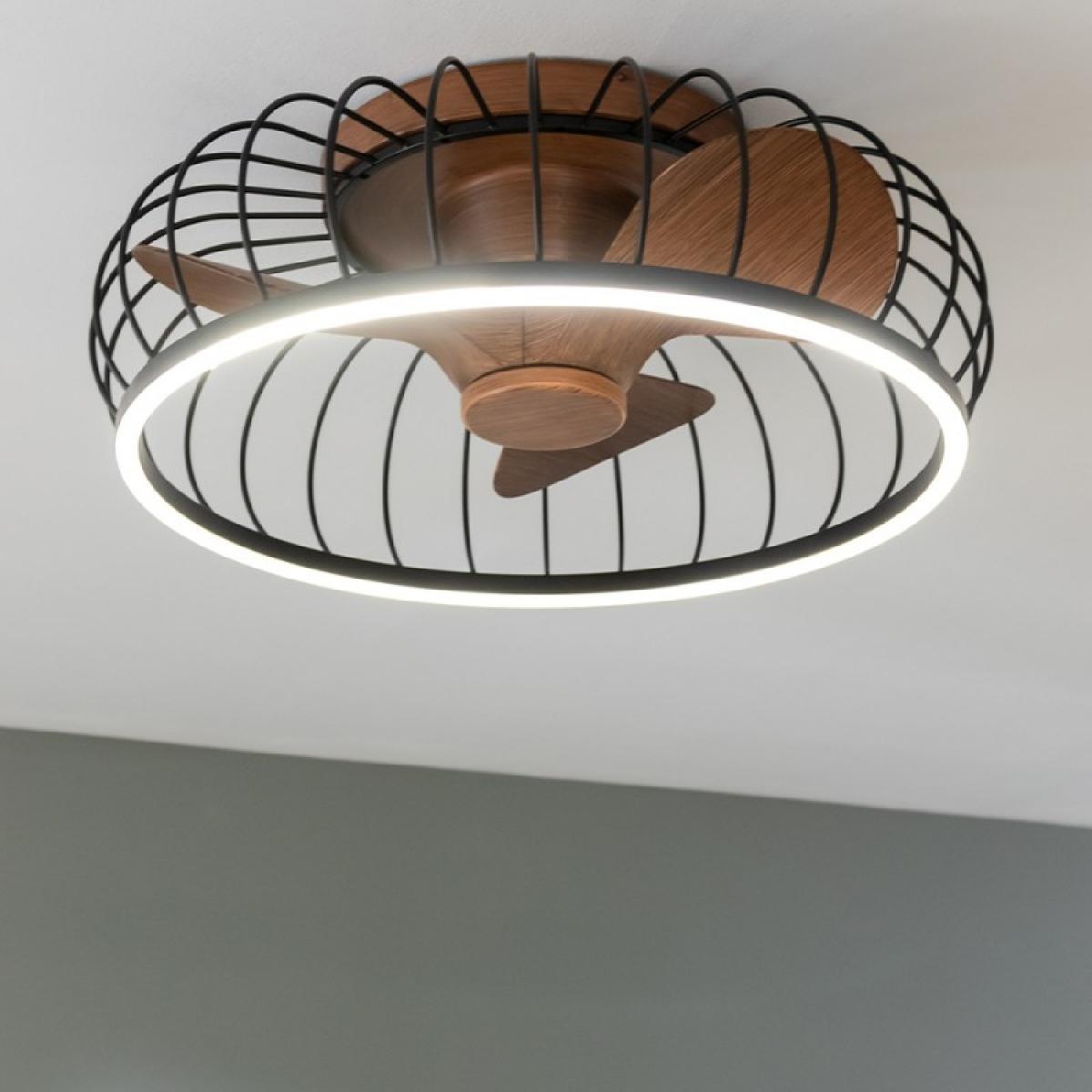 Cecotec Ventiladores de techo con luz EnergySilence Aero 5250 RoundLight Design