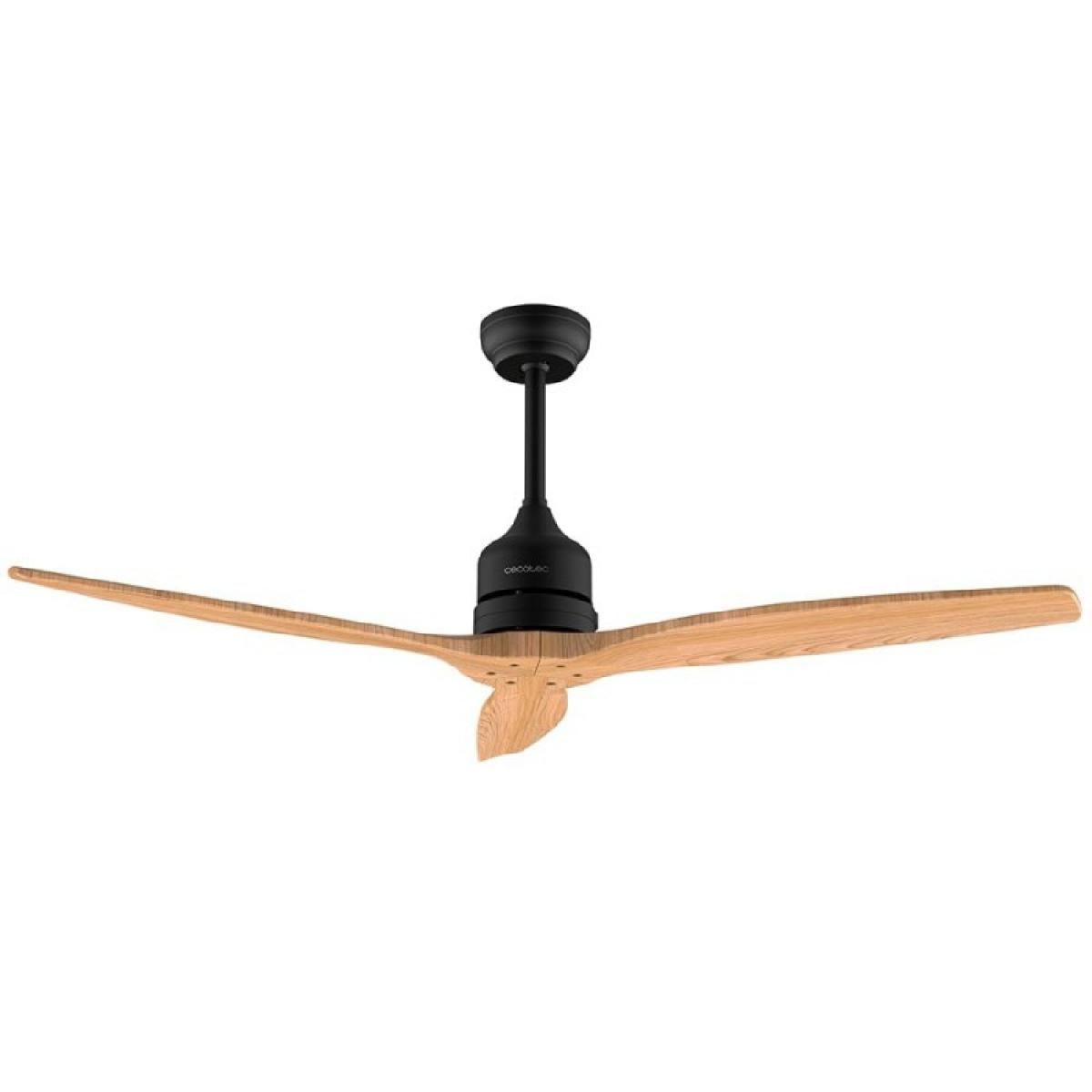 Cecotec Ventiladores de techo sin luz EnergySilence Aero 5270 Black&LightWood