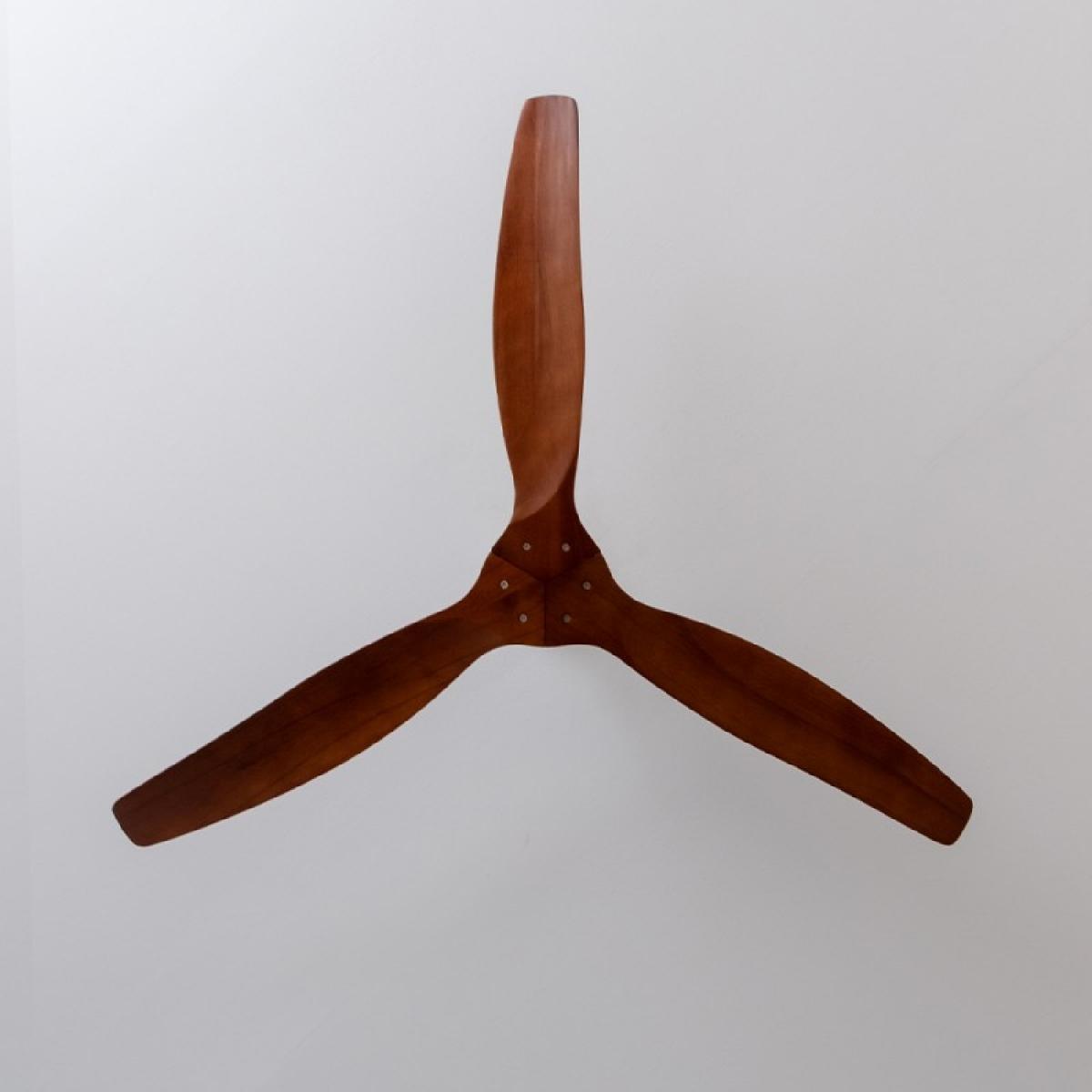 Cecotec Ventiladores de techo sin luz EnergySilence Aero 5270 White&BlackWood
