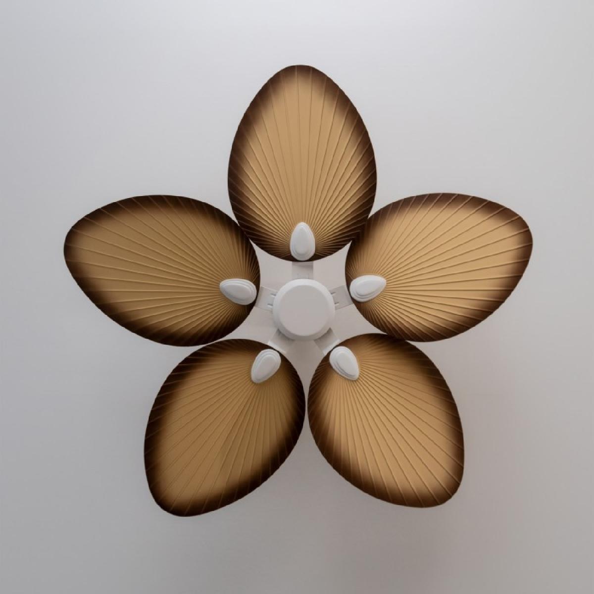 Cecotec Ventiladores de techo sin luz EnergySilence Aero 5200 Palm