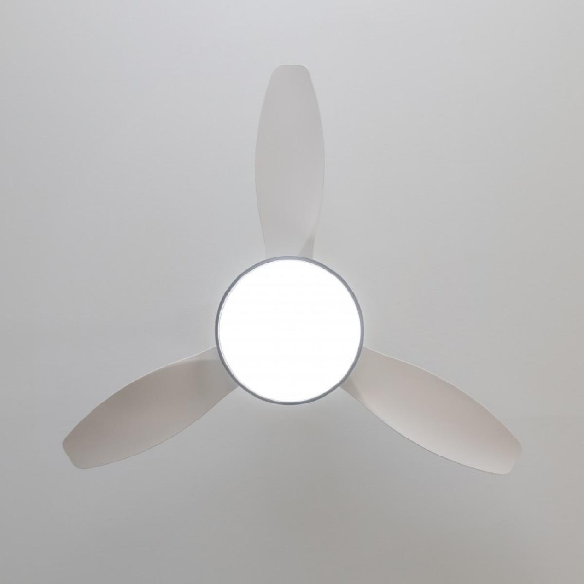 Cecotec Ventiladores de techo con luz EnergySilence 4800 Light GoldWhite