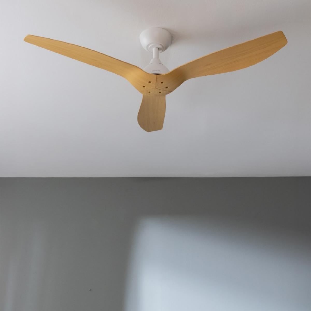 Cecotec Ventiladores de techo sin luz EnergySilence Aero 5200 LightWood