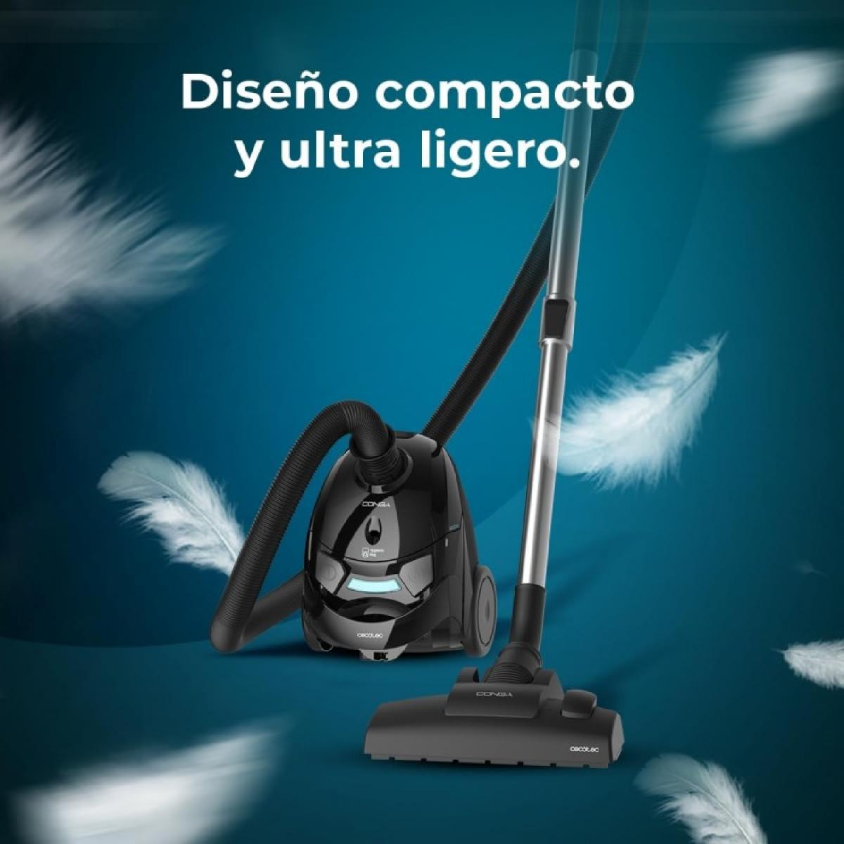 Cecotec Aspiradores trineo con bolsa Conga Powerbag 2000
