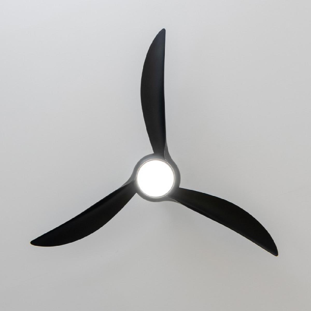Cecotec Ventiladores de techo con luz EnergySilence Aero 5295 Black